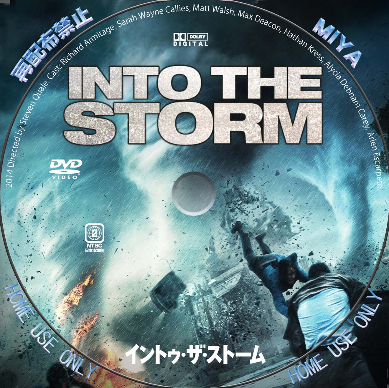 イントゥ・ザ・ストーム DVD/BDレーベル